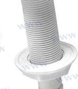 1" THRU HULL SCUPPER- STRAIGHT