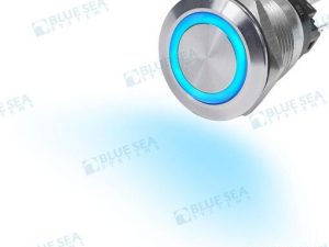 10A PUSH BUTTON LED RING SWITCH OFF-ON B