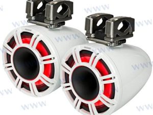 11" HORN TOWER SYSTEM WHITE LED  GRILL