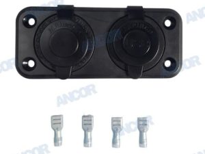 12V DUAL USB AND SOCKET