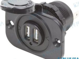 12VDC SOCKET 2USB CHARGER 5V 2.1A