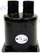 2.50" X 2.50" Vernalift (Fig 2) 10.00" X