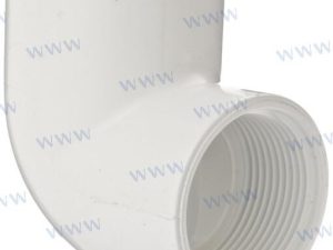 2.50" X 45 Deg Elbow (White)