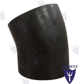 4" 22º RUBBER EXHAUST ELBOW