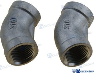 45º ELBOW BANDED 1/2" (2)