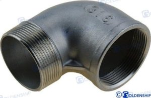 45º ELBOW BANDED  AISI 316  1-1/2