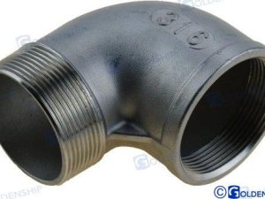 45º ELBOW BANDED  AISI 316  1-1/2