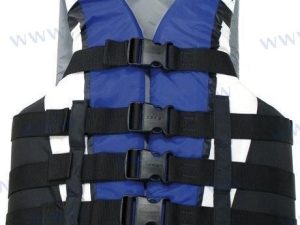 4B ADJ. CE NYLON VEST BLUE - L/XL