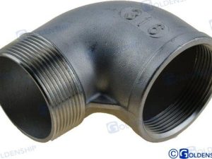 90º ELBOW BANDED  AISI 316   3/4