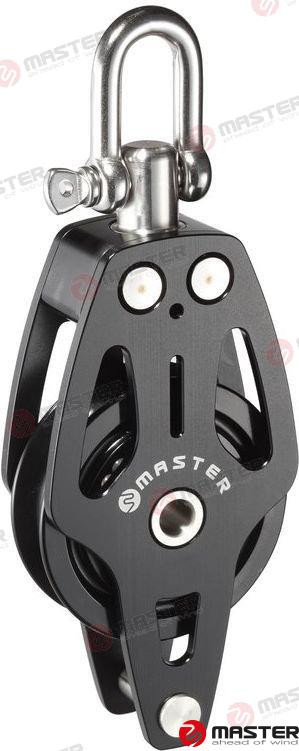 90MM ALUMINUM SINGLE /BECKET /BLOCK/ SWI