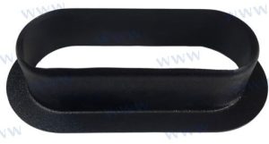 ADAPTADOR OVAL TUBO 125mm