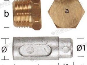 ANODE LOMBARDINI W/TAP