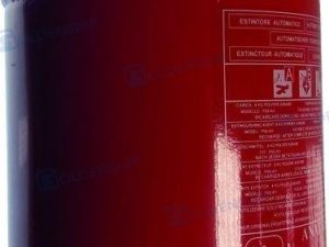 AUTOMATIC FIRE EXTINGUISHER 6 KG POWDER