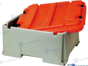 BATTERY BOX FOR 2 BATTERIES 520X585