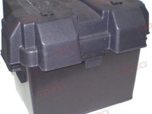 BATTERY BOX SNAP-TOP G-24 BLACK