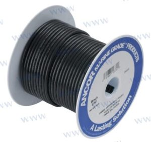 BATTERY CABLE  2AWG (33MM²) BLACK 250FT