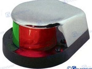 BICOLOUR BOW LIGHT CHR. PLATED