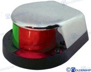 BICOLOUR BOW LIGHT CHR. PLATED