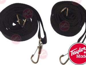 BLACK ADJUSTER STRAP 6 FT (PACK 2)