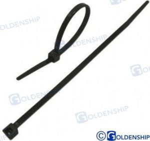 BLACK NYLON CABLE TIES 430X7,6 (100)