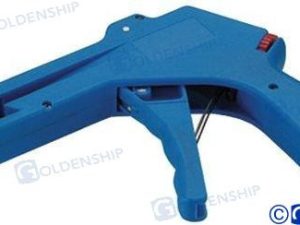 BLUE CABLE TIE TOOL FOR PLASTIC
