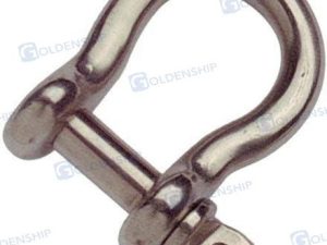 BOW SHACKLE AISI316 5MM (2)