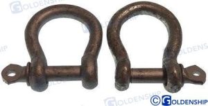 BOW SHACKLE HOT D. GALV. 8MM (PACK 2)
