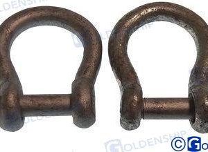BOW SHACKLE HOT D. GALV. 8MM (PACK 2)