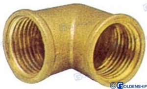 BRASS ELBOW H/H 3"