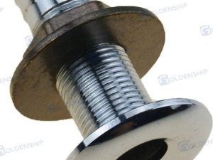 BRASS THRUHULL  3/4"