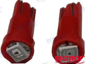 BULB 12V, 1.2W RED  (PACK 2)