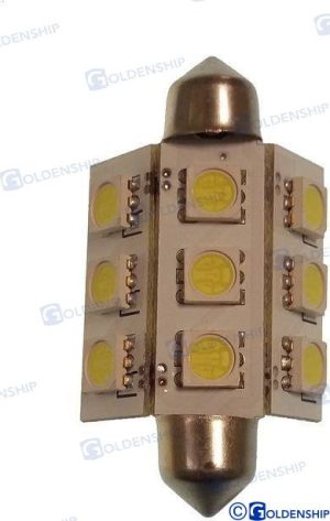 BULB FESTOON 9LED 2W 10/30V