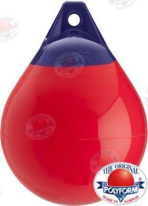 BUOY FENDER 39X50  RED