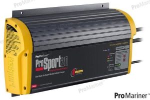 CHARGER BAT. ProSport 12/24V 20 AMP- 2 O
