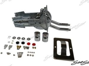 CHROMED RAKED SMOOTH TOP MOUNT CONTROL