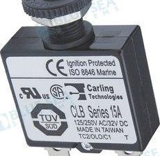 CIRCUIT BREAKER PUSH BUTTON 15A