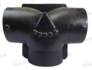 CONEXIÓN "T" ABS 125H 2 SALIDAS 125