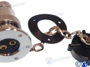 DECK CONNECTOR PLASTIC CAP 3A 2P