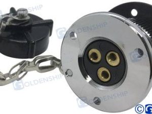 DECK CONNECTOR PLASTIC CAP 3A 3P