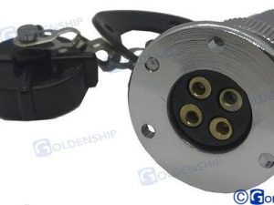 DECK CONNECTOR PLASTIC CAP 3A 4P