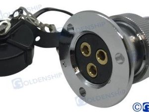 DECK CONNECTOR PLASTIC CAP 5A 3P