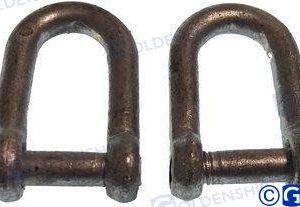 DEE SHACKLE HOT D. GALV. 8MM  (PACK 2)