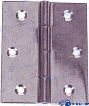 DOOR HINGE INOX 0,6MM 40X50 MM (2)