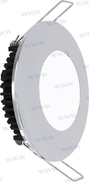 DOWNLIGHT CHROMED 6 W 600 LUM. 6500K 12V