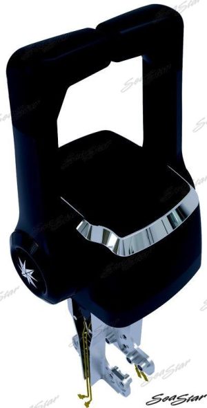 DUAL TOP MOUNT CONSOL BLACK