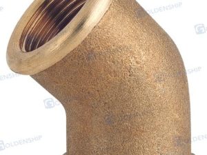 ELBOW 45° F.F.  2'' BRASS CR