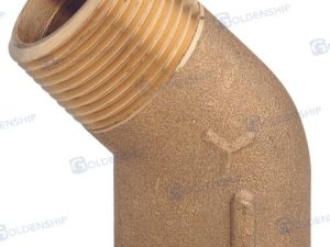 ELBOW 45° M.F.  1/2'' BRASS CR