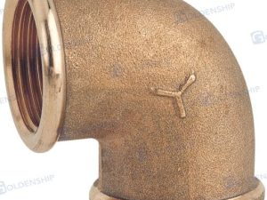 ELBOW 90º F.F. 1/2'' BRASS CR