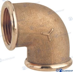 ELBOW 90º F.F. 2'' BRASS CR