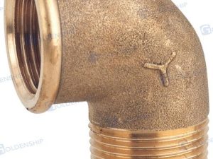 ELBOW 90º M.F.  1''1/2 BRASS CR